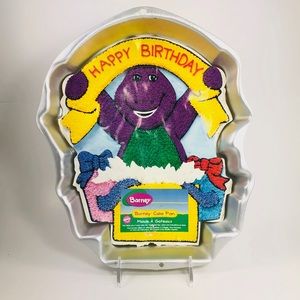 Wilton Barney Birthday Cake Pan 1998